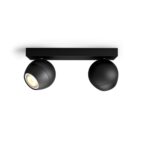 Philips Hue Buckram 2-spot zwart