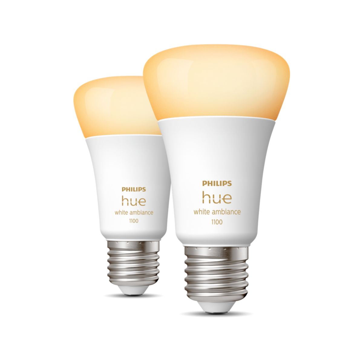 Philips Hue E27 white ambiance 1100lm 2-pack